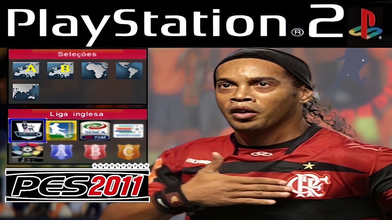 PES 2011 PS2 ISO BRASILEIR&Atilde;O EUROPEU PLAYSTATION 2