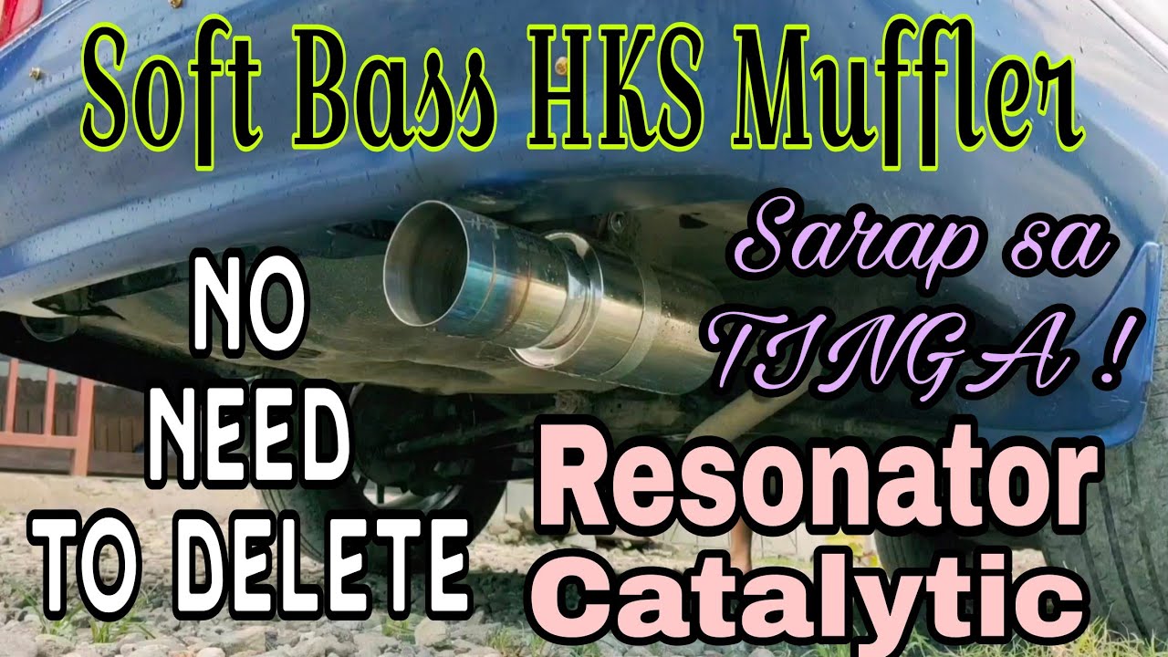 Hi Power HKS Muffler Installation at Toyota Corolla 1.6 Gli | Soft Bass HKS Muffler | #hksmuffler