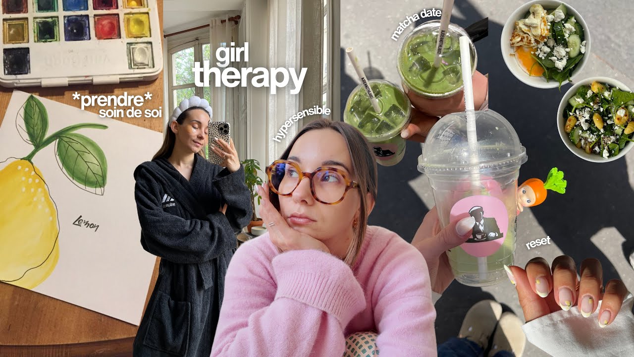 GIRL THERAPY 🌸 7 jours pour se recentrer, prendre soin de soi et sa sant&eacute; mentale | Introvert Diary