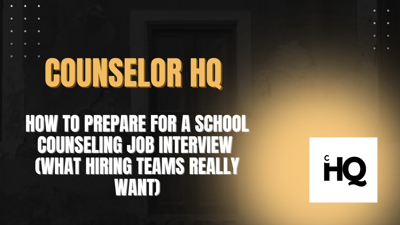 How to Land a Job as a School Counselor