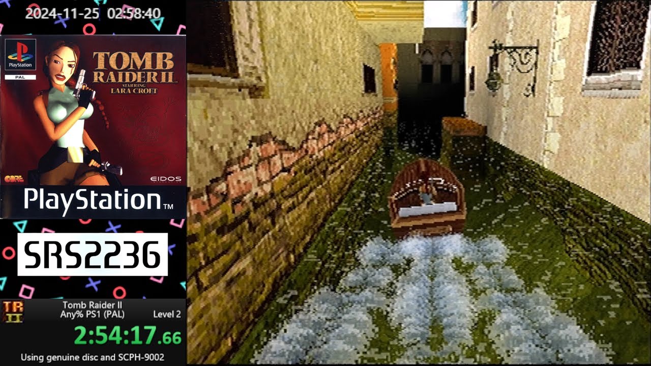 Tomb Raider II [PS1] (Level 2: Venice)