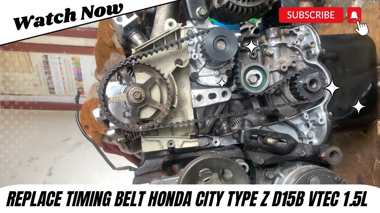 Замена ремня ГРМ Honda City Type Z B15B VETC 1.5 L