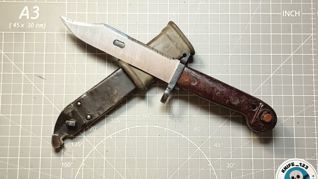 surplus Romanian AK-47 bayonet from palmetto State armory