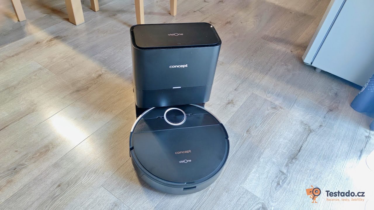 Recenze robotického vysavače Concept visiOne 3D VR3550