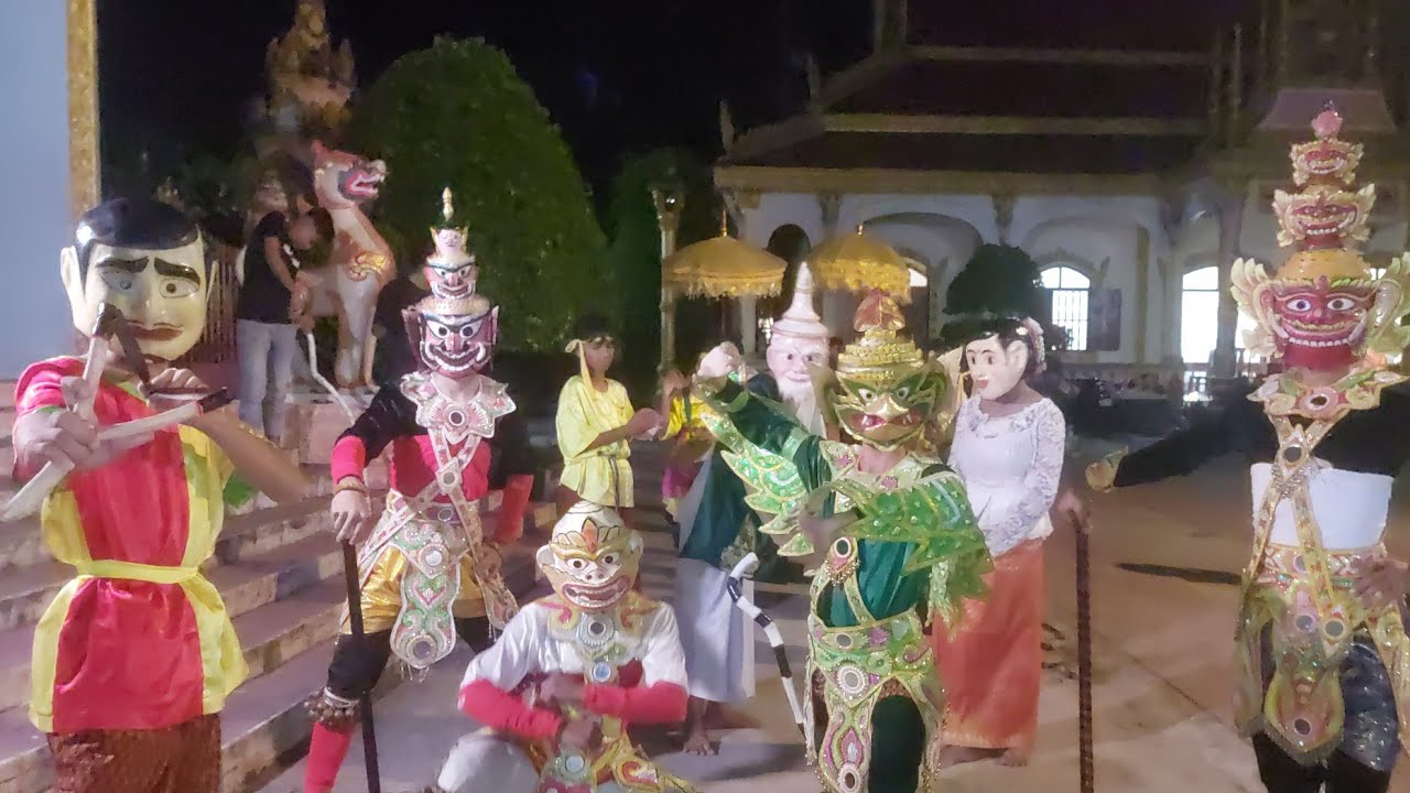 Màng biểu diễn chằng và khỉ múa mở màng buổi kêu hạng chùa xa múc/ chùa ruôm mịt/Sơn Tinh tv