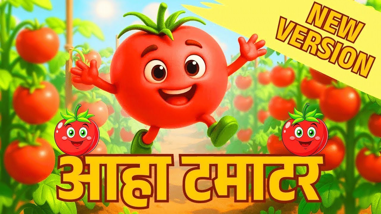 Aha Tamatar-New Version 2026| Nursery Rhymes |Popular Rhymes|#AhaTamatarbademazedar