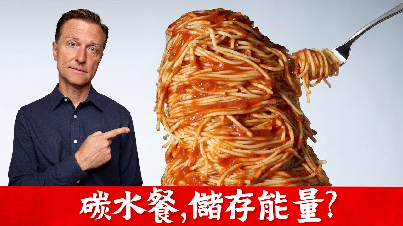 吃碳水餐,儲存能量？醣原負荷法的優缺點.,柏格醫生 Dr Berg