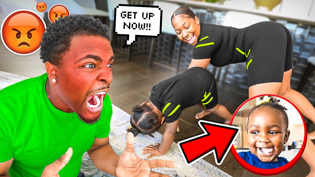 TEACHING MY DAUGHTER HOW TO TWERK PRANK ON DAD! 😳
