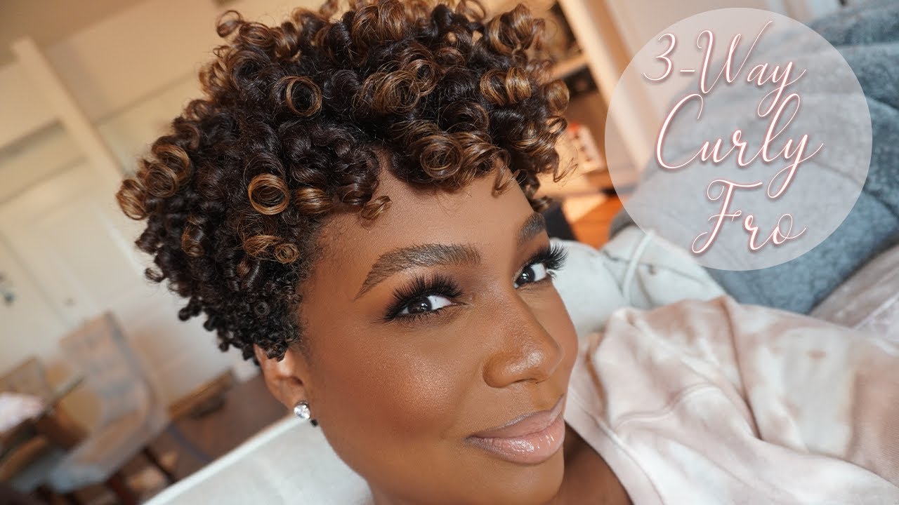 HOW TO 3-WAY CURLY FRO YOUR HAIR