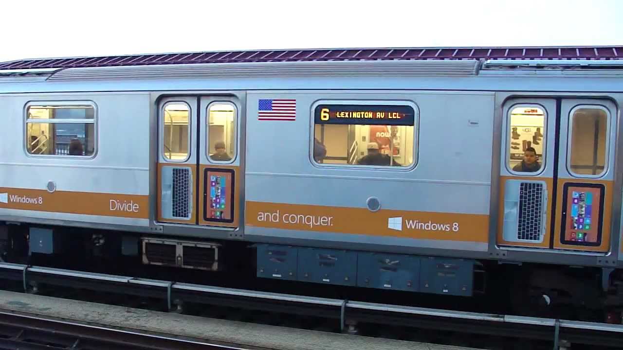 IRT Pelham Line: R142A 6 Trains at St Lawrence Ave (PM Rush Hour)