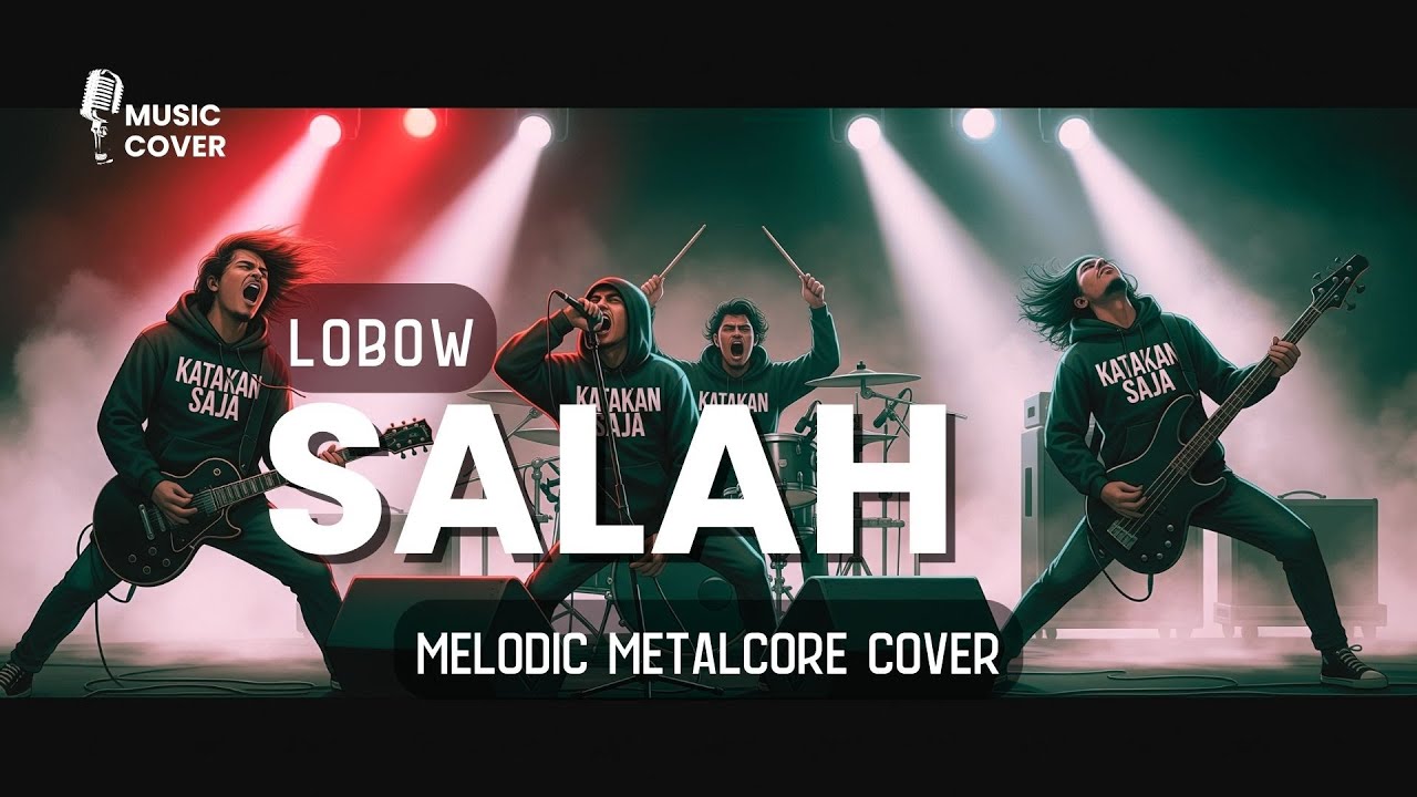🎶 Salah - Lobow | Melodic Metalcore Cover (Nostalgia Tahun 2000-an)