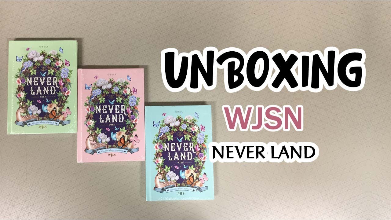 우주소녀 미니앨범 Never Land 풀 버전 개봉 후기