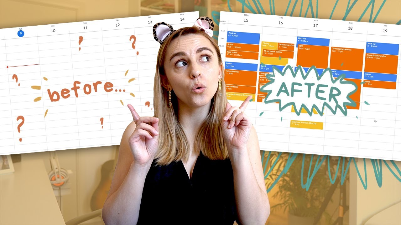 I Tried Calendar Blocking for a Month and was So Productive!