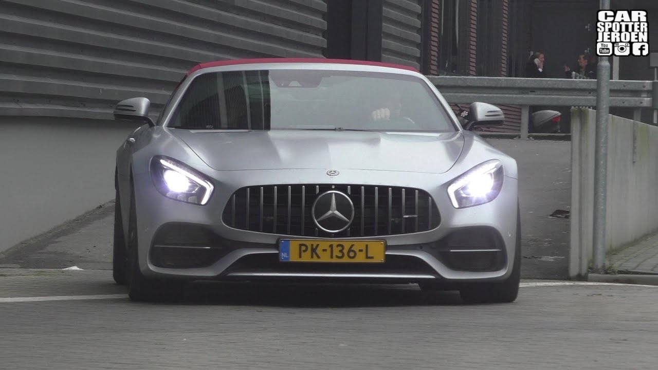 Powersliding Mercedes AMG-GTC Roadster !!!