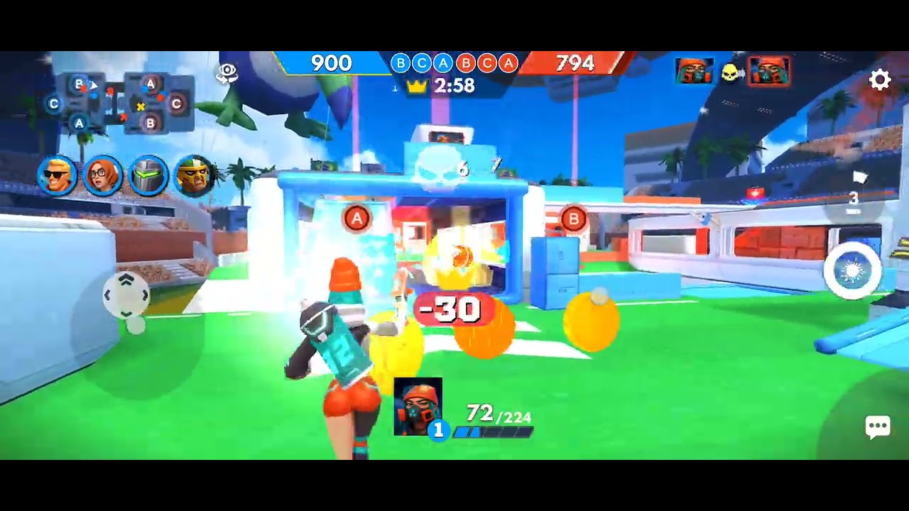 FRAG fighter game play #video#winner