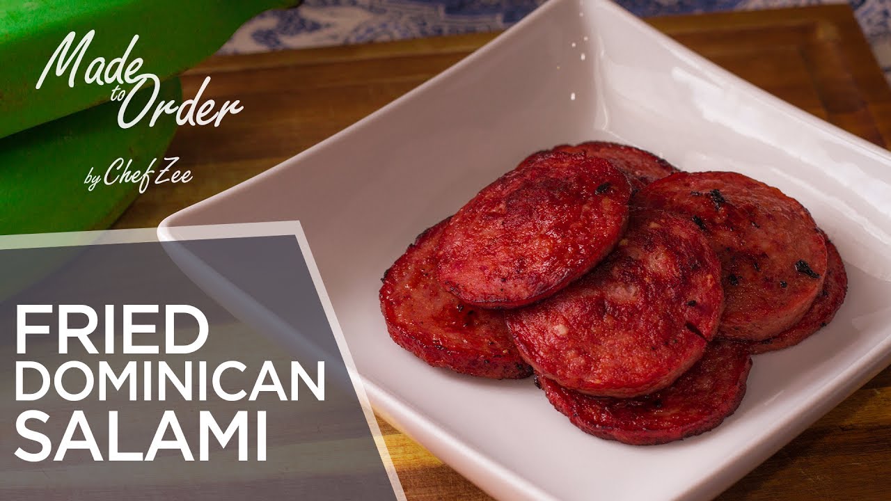 Dominican Salami | Mangu Series Ep. 4 | Made To Order | Chef Zee Cooks