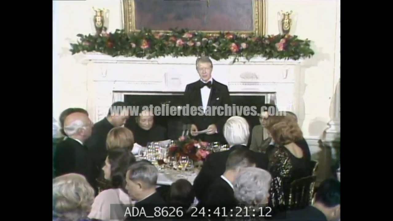 Visite de Deng Xiaoping aux Etats-Unis : diner officiel