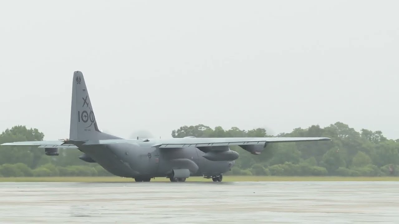 RAAF Hercules joins volcano response effort in Tonga