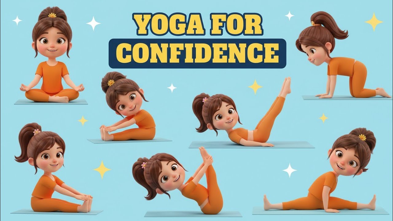 Be Brave & Shine 🌟 Kids' Yoga for Confidence & Fun