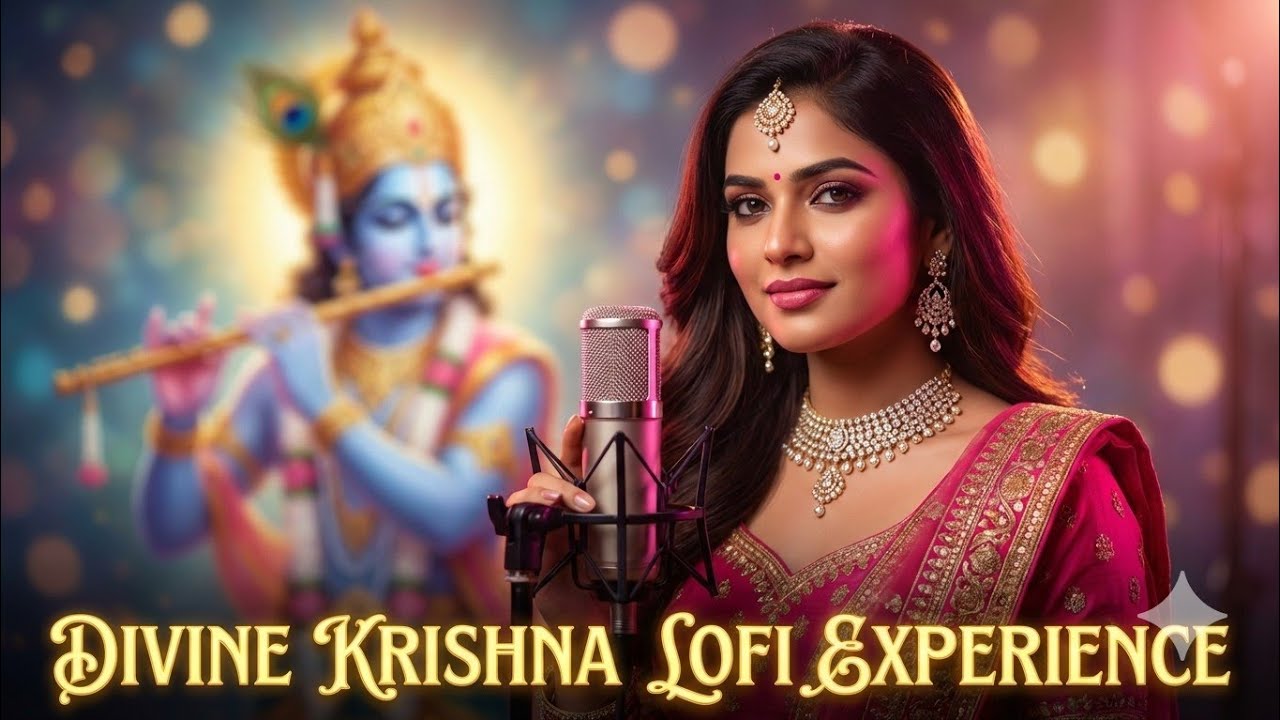 Radhe Krishna Lofi Bhajan 💖 Female Voice | Dil Ko Sukoon Dene Wala Shant Bhajan