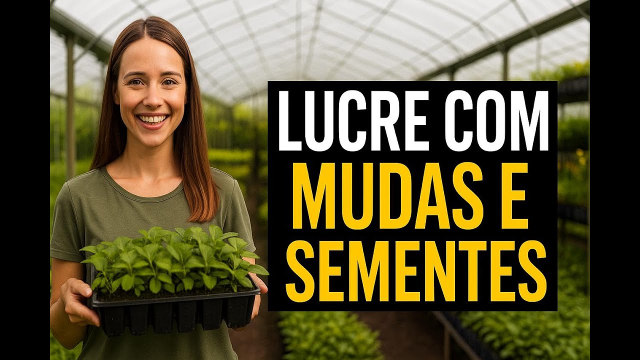 Como Lucrar com Produção de Mudas e Sementes | Negócio Rural Rentável