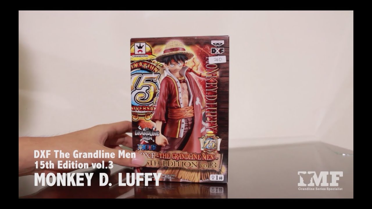 Unboxing & Review of DXF The Grandline Men 15th Edition vol.1-3 (Franky, Usopp, Luffy)