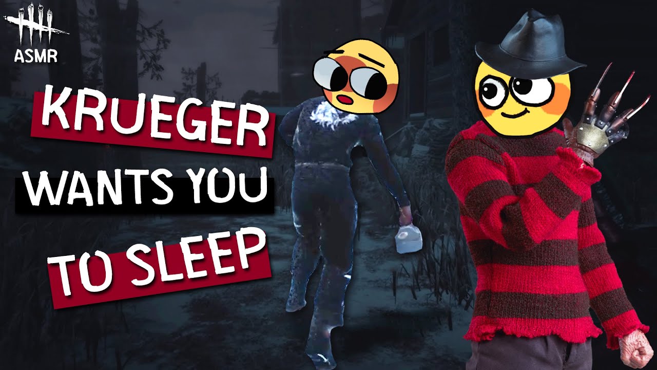 ASMR Gaming 👹 DBD FREDDY PUTS YOU TO SLEEP 😴 Soft Whispering, Keyboard Clicky Sounds