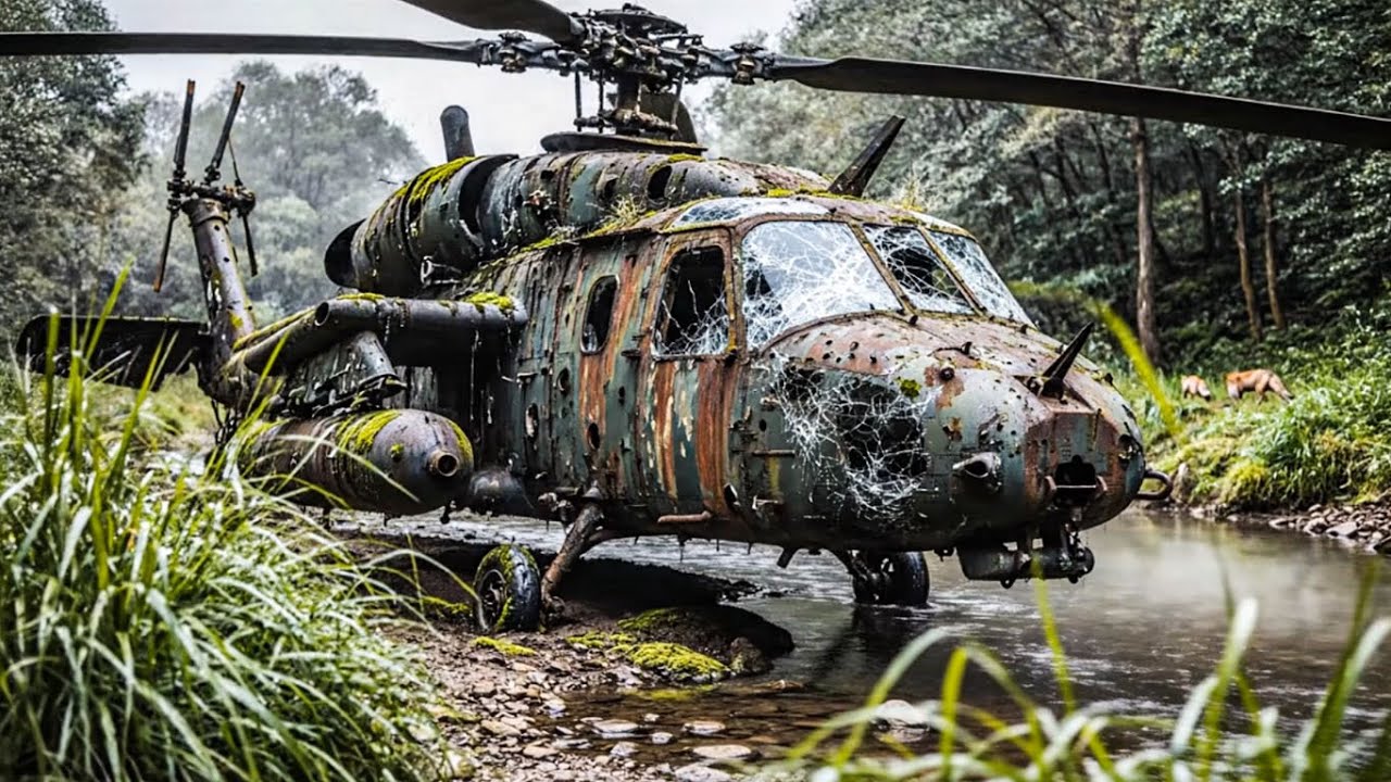 Lost for Decades in the Jungle… The Unbelievable Restoration of a Boeing AH-64 Apache