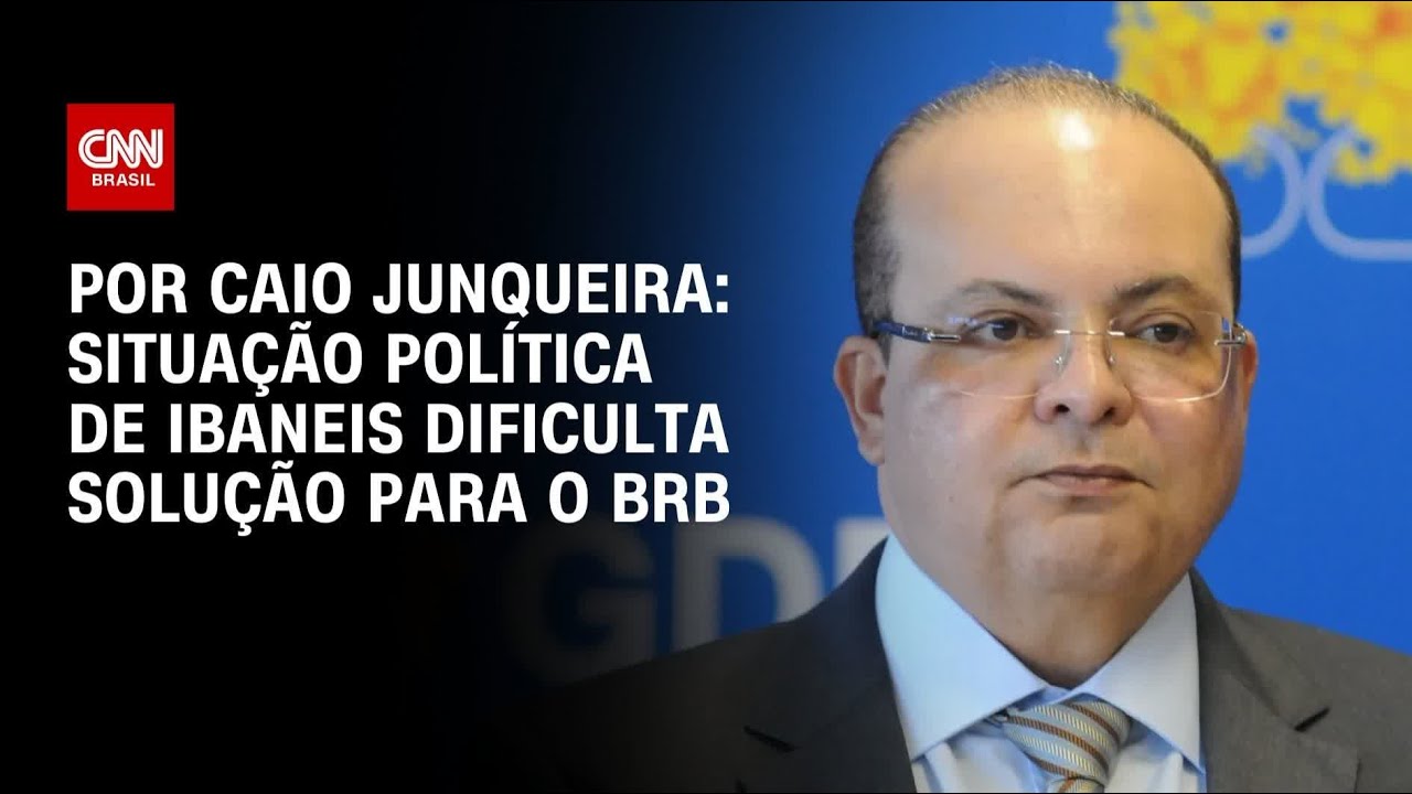 Situação política de Ibaneis dificulta solução para Banco BRB | CNN PRIME TIME