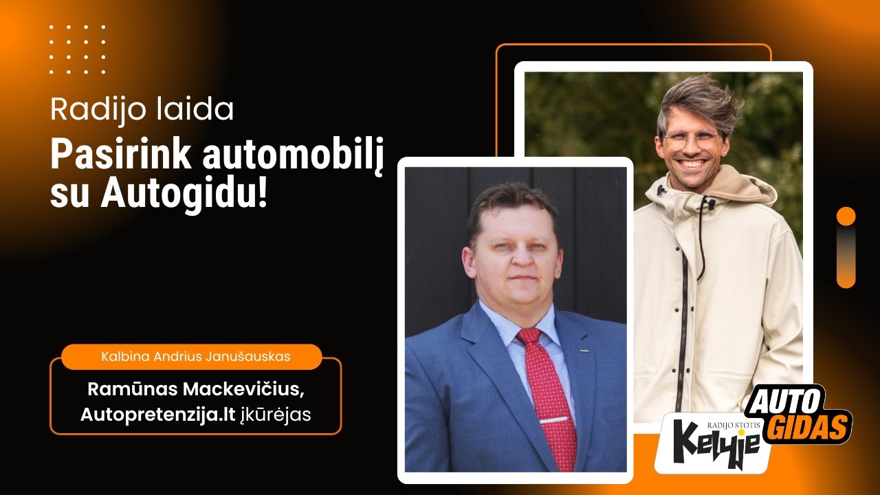 Autogidas - radijo laida KELYJE su Ramūnu Mackevičiumi, Autopretenzija.lt įkūrėju