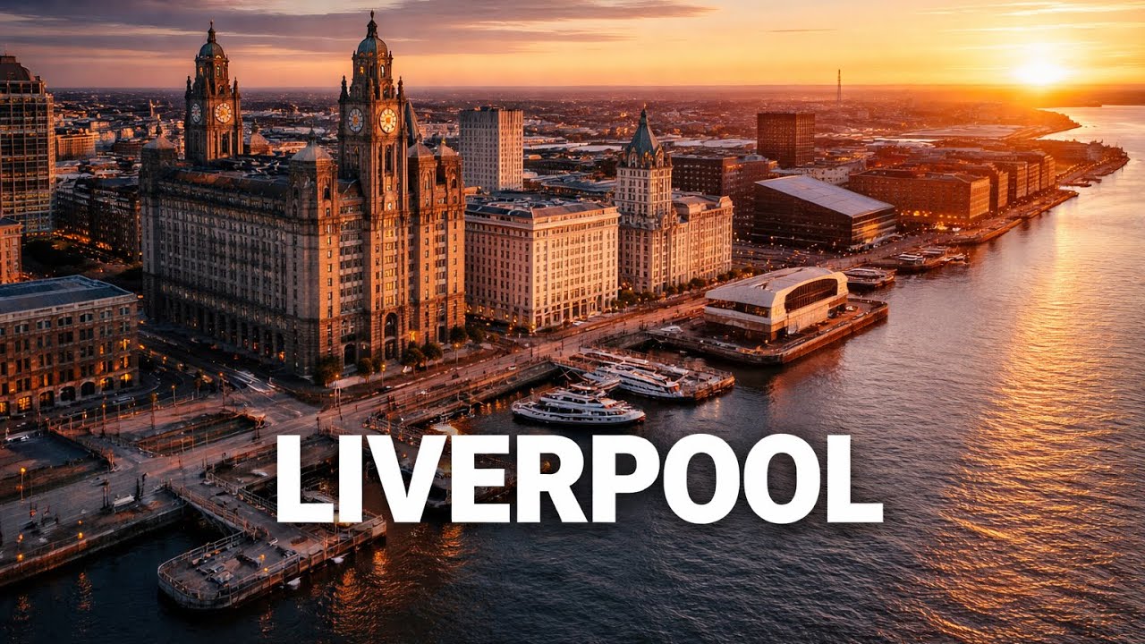 Liverpool From Above 🇬🇧 | Cinematic Drone Film in 4K