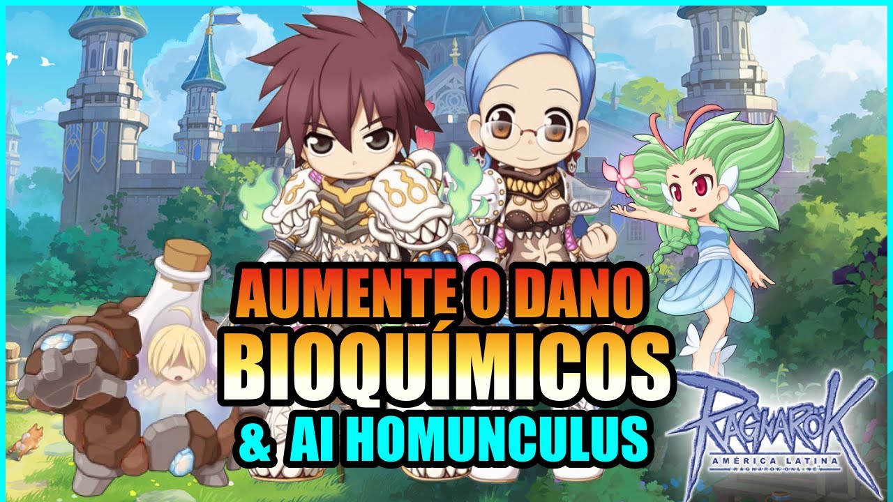 [RO:LATAM] COMO AUMENTAR DANO BIOQUIMICO + CONFIG HOMUNCULUS | Ragnarok Latam