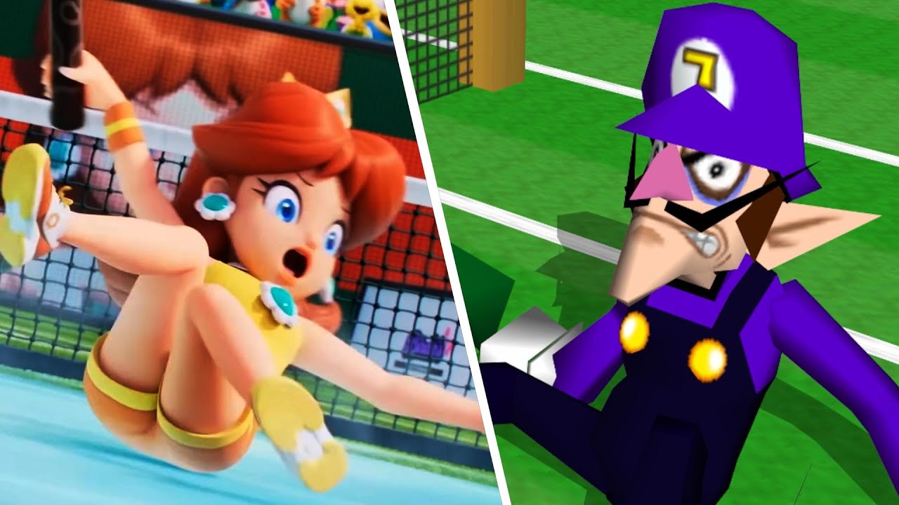 All Mario Tennis Opening Cutscenes (Mario Tennis Fever to Mario Tennis N64)