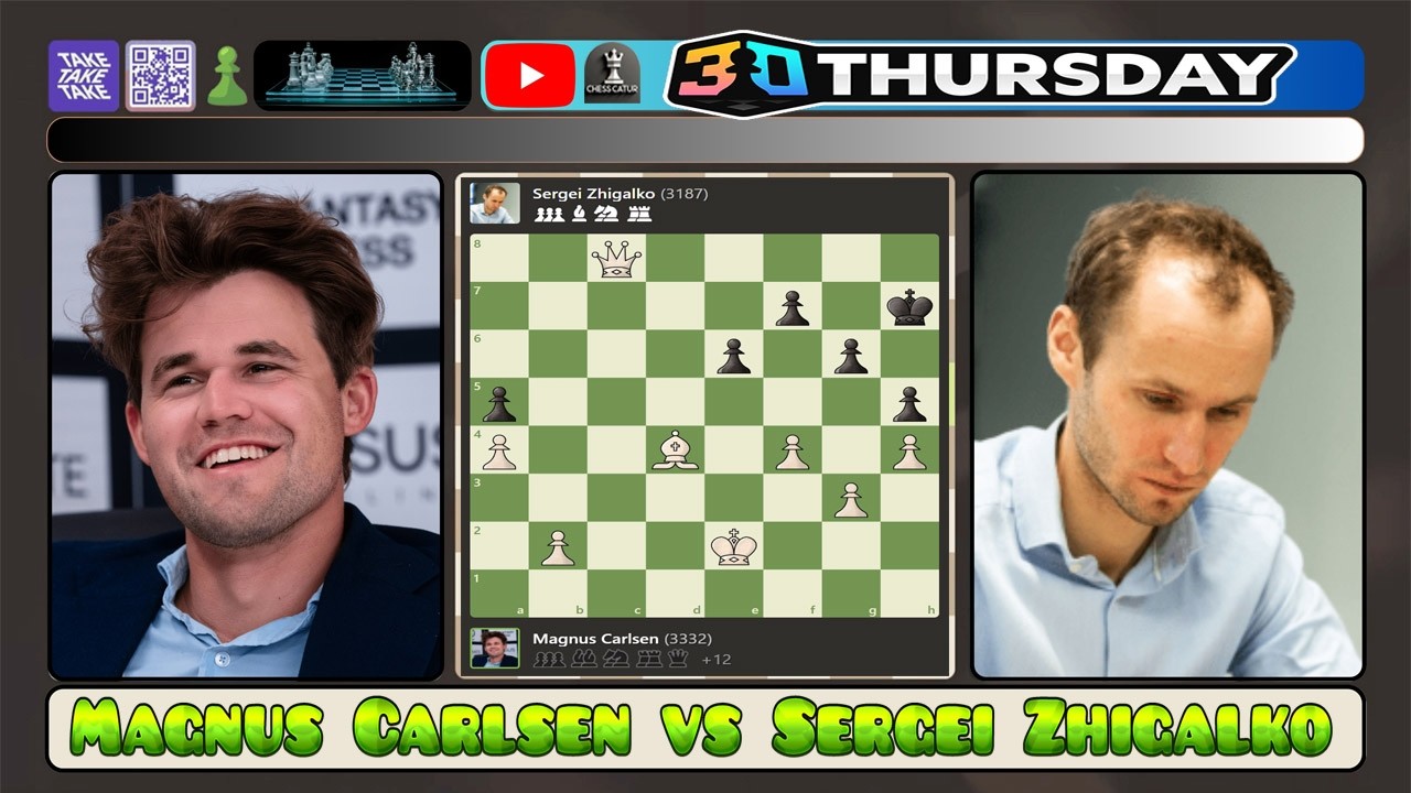 Magnus Carlsen vs Sergei Zhigalko🔹3.0 Thursday 2026 - January 29, 2026