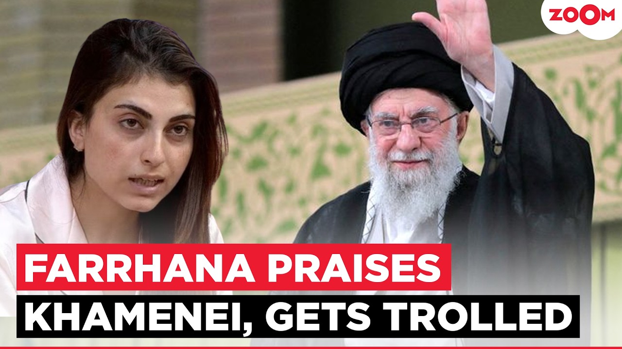 Farrhana Bhatt Faces Huge BACKLASH after Emotional Tribute to Khamenei&rsquo;s Death amid US‑Iran Tension