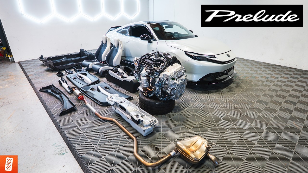 We Bought a NEW Honda Prelude & Stripped it Immediately.
