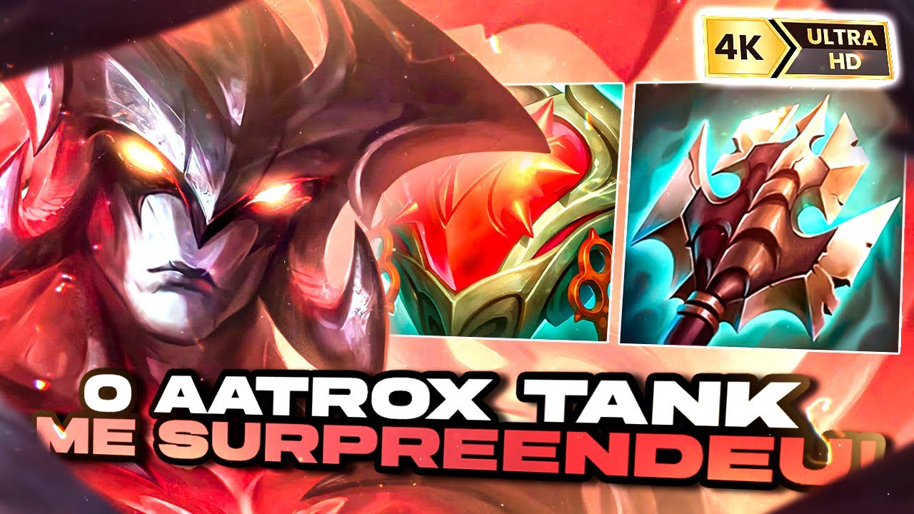 ESSA BUILD CHINESA DE AATROX TANK ME ASSUSTOU | LOL WILD RIFT