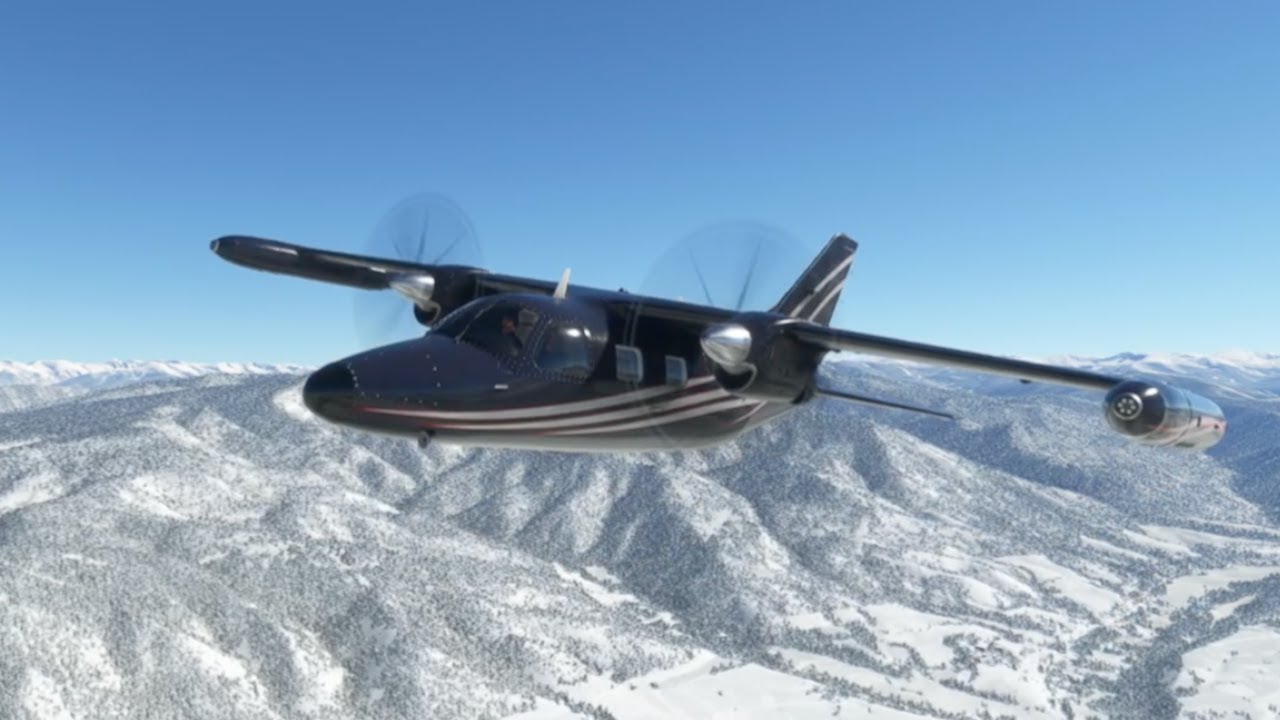 Microsoft Flight Simulator | First flight in the Mitsubishi MU-2! |