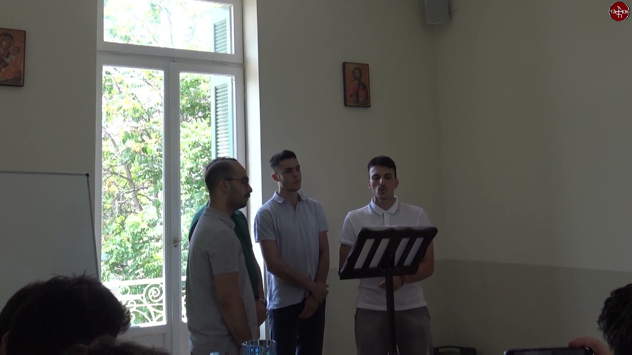 Славословие, сочинение Феодора Фокаевса, глас третий – поёт Захарий Константинидис