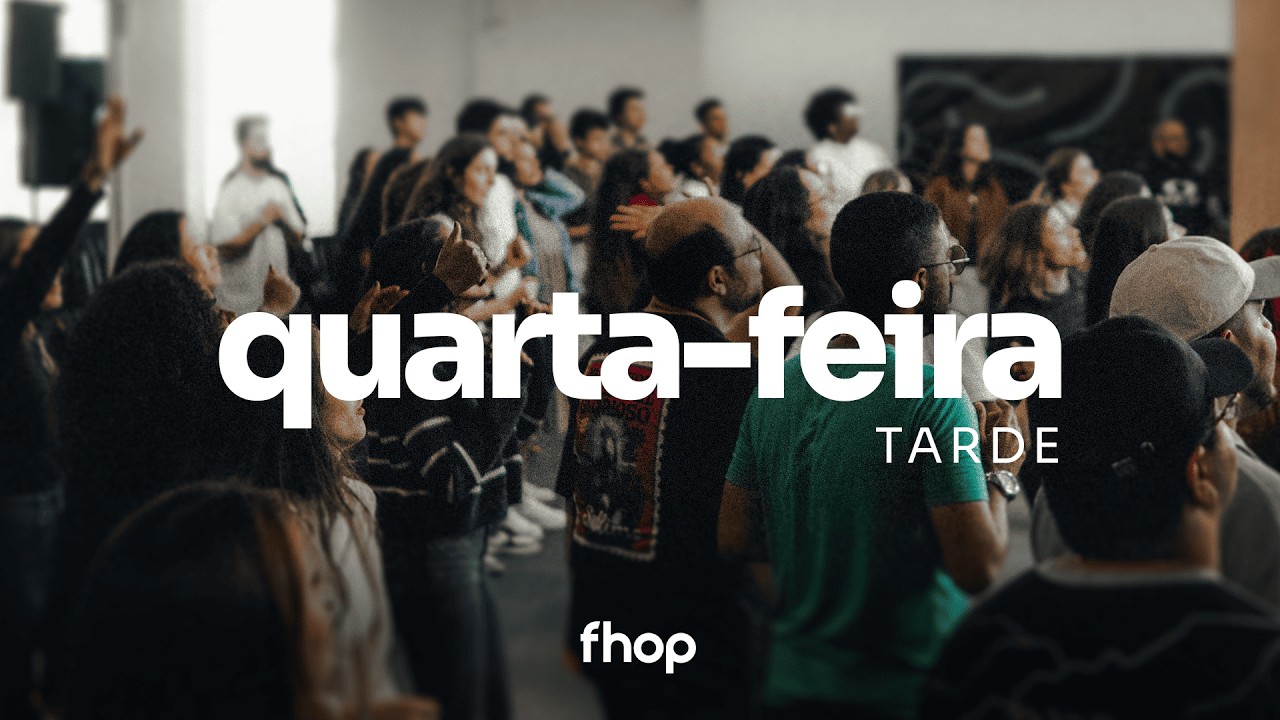 SALA DE ORAÇÃO AO VIVO | QUARTA-FEIRA | 11 DE FEVEREIRO | 16H-22H | FHOP