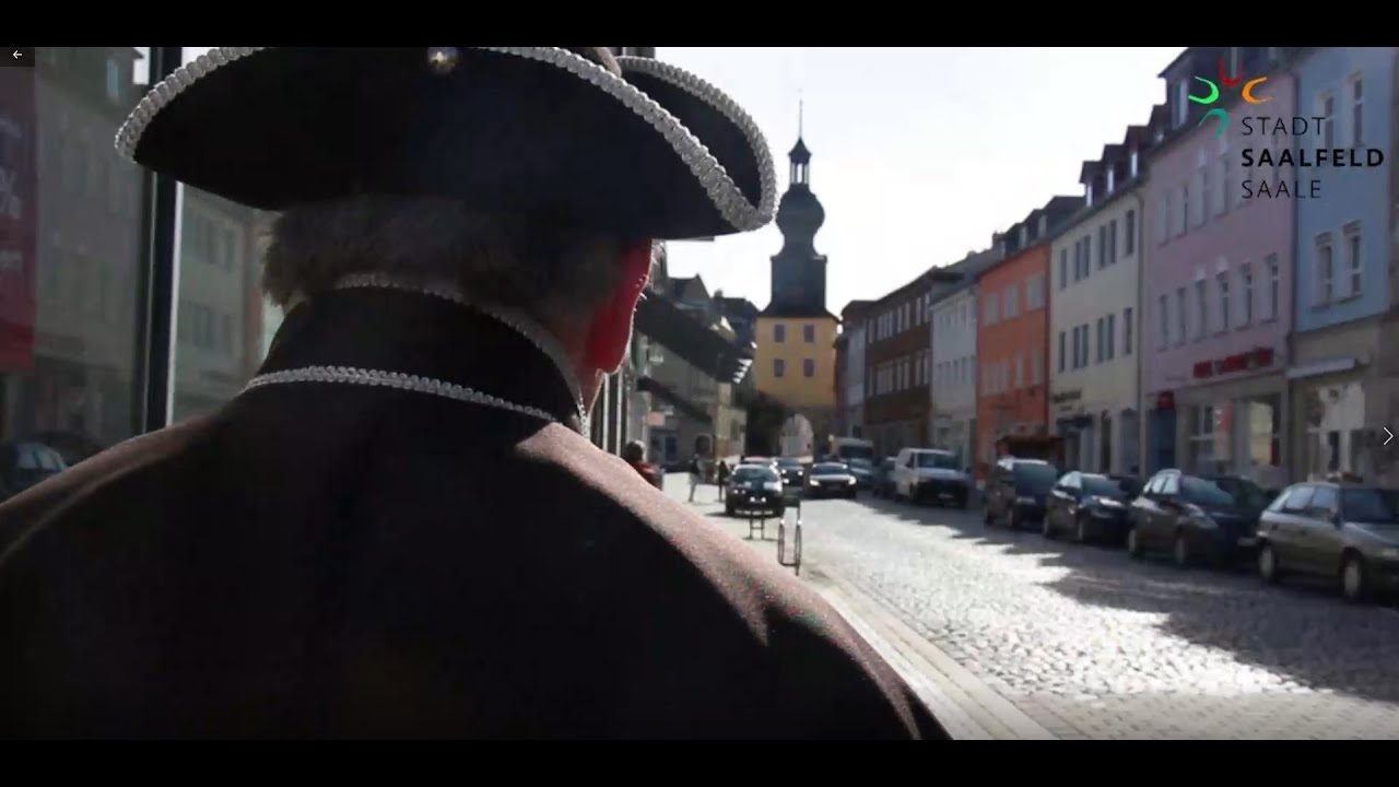 Digitale Stadtführung durch Saalfeld