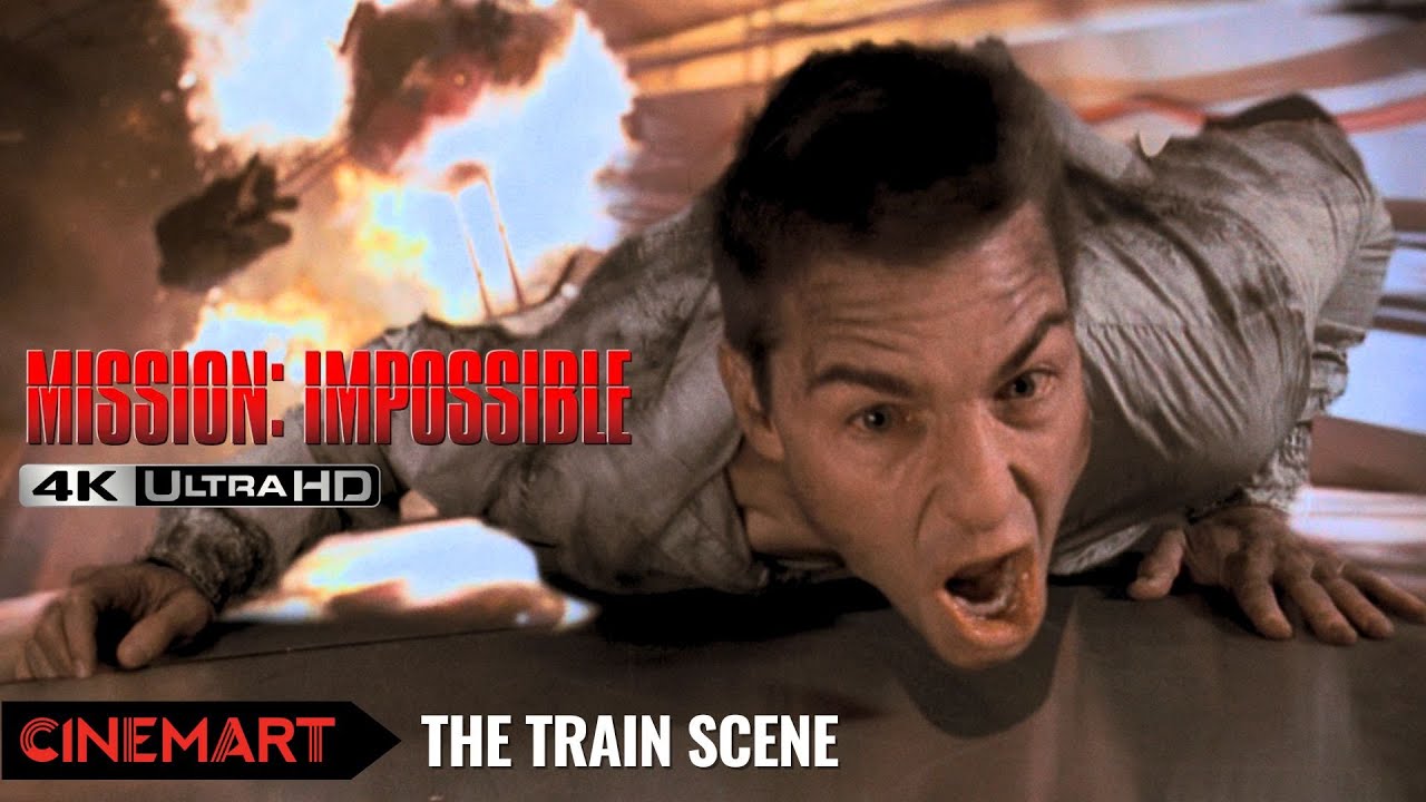 MISSION: IMPOSSIBLE (1996) | Full Train Scene 4K UHD