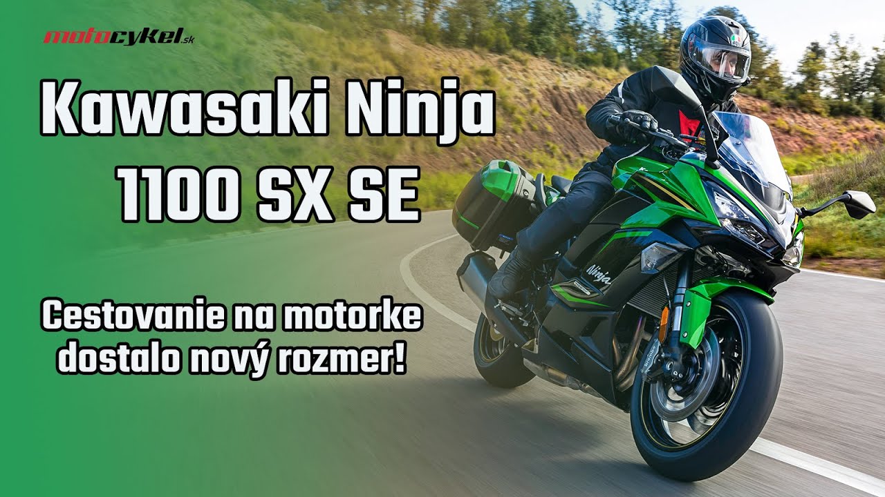 Cestovným endurám odzvonilo! Na scénu prichádza kráľovná s menom Ninja 1100 SX! - motocykel.sk