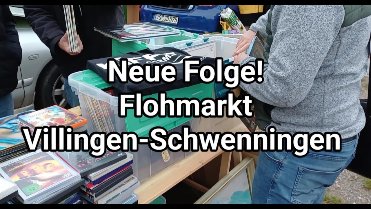 Flohmarkt Villingen-Schwenningen Friedengrund Vinyl LPs, Hifi, Toys Gunnar Frey Soundservice