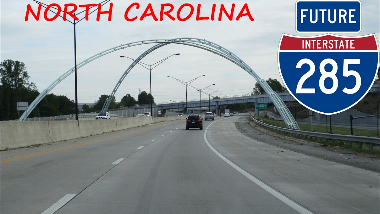 FUTURE Interstate 285 Corridor - North Carolina southbound