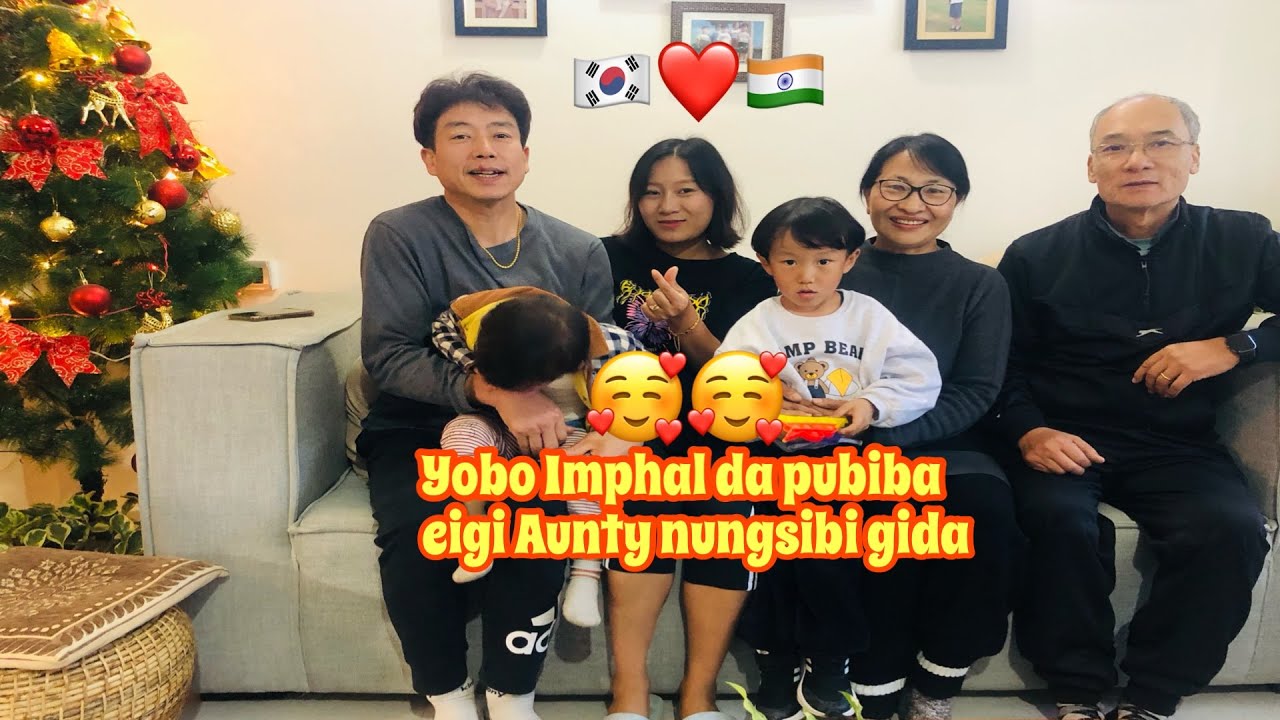 Imphal/ Reuniting with my Aunty and Uncle whom I consider as my second Home 🥰🇮🇳❤️🇰🇷