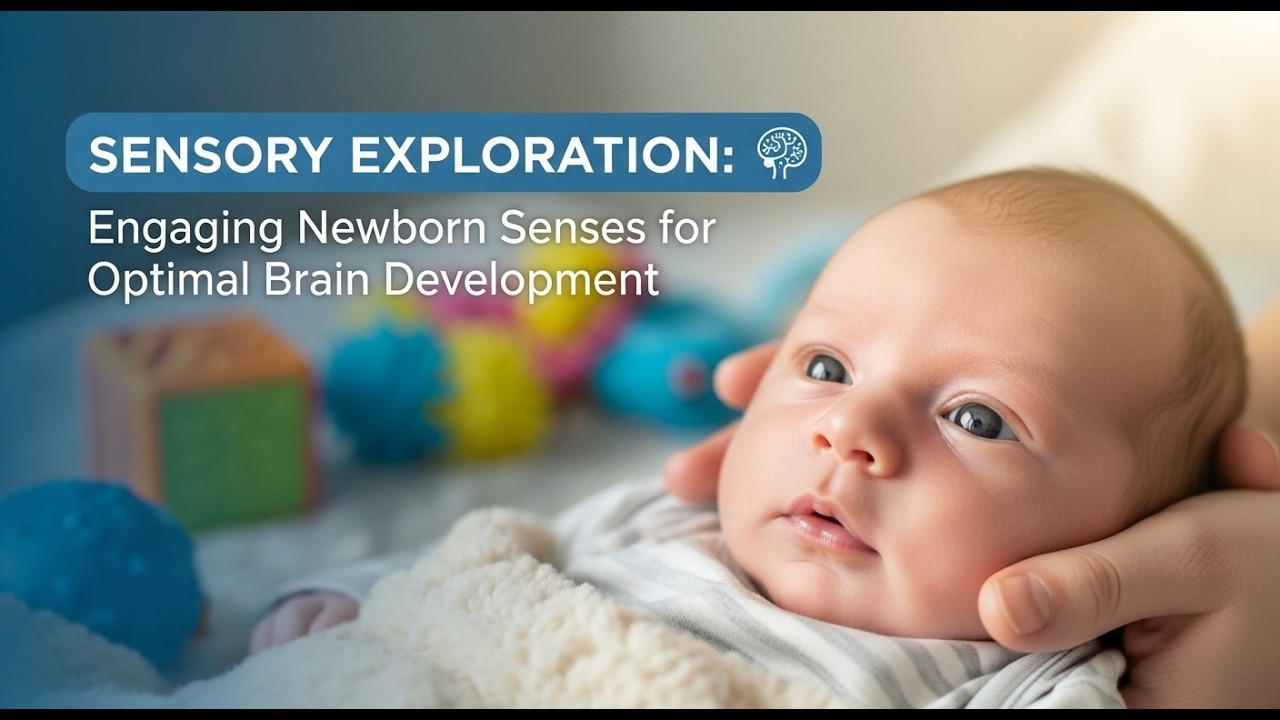 Sensory Exploration: Engaging Newborn Senses for Optimal Brain Development