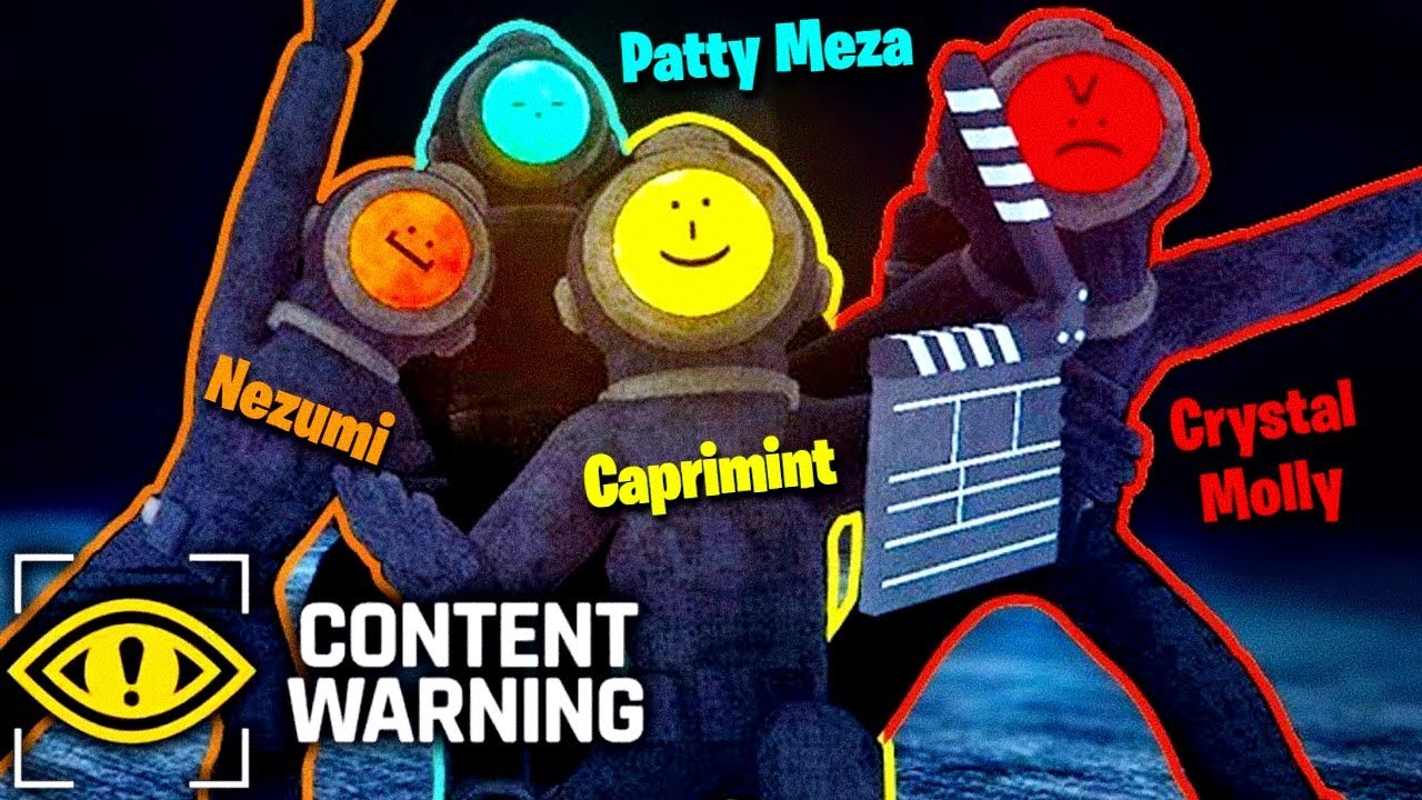 CAPRIMINT JUEGA CONTENT WARNING CON CRYSTAL MOLLY, PATTY MEZA Y NEZUMI 🎥⚠️