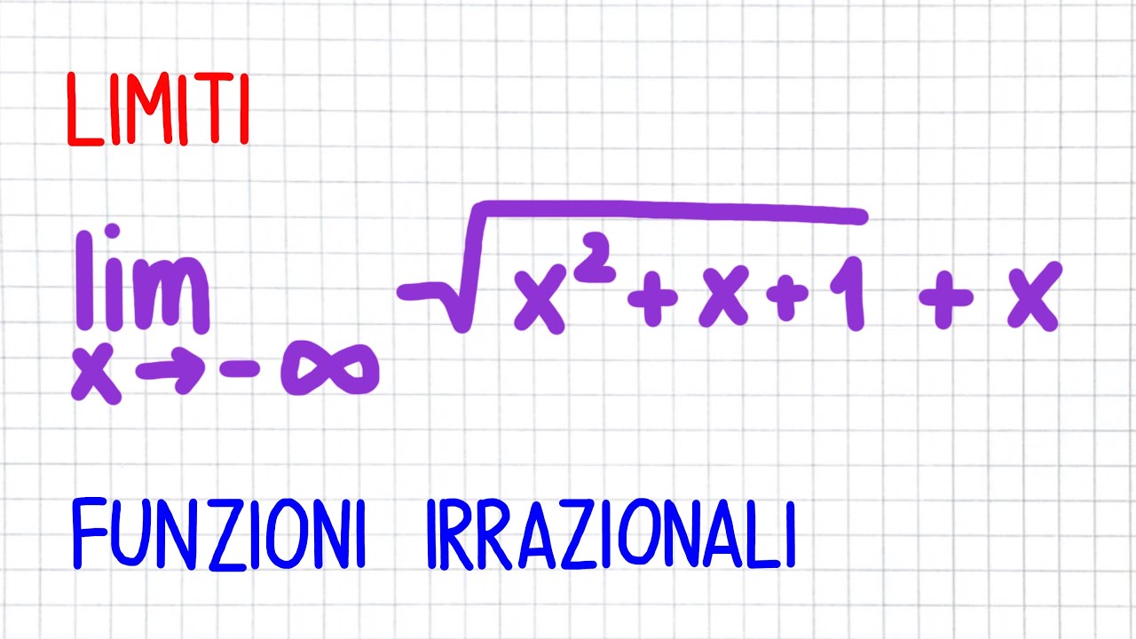 LIMITI - funzioni irrazionali _ LM41
