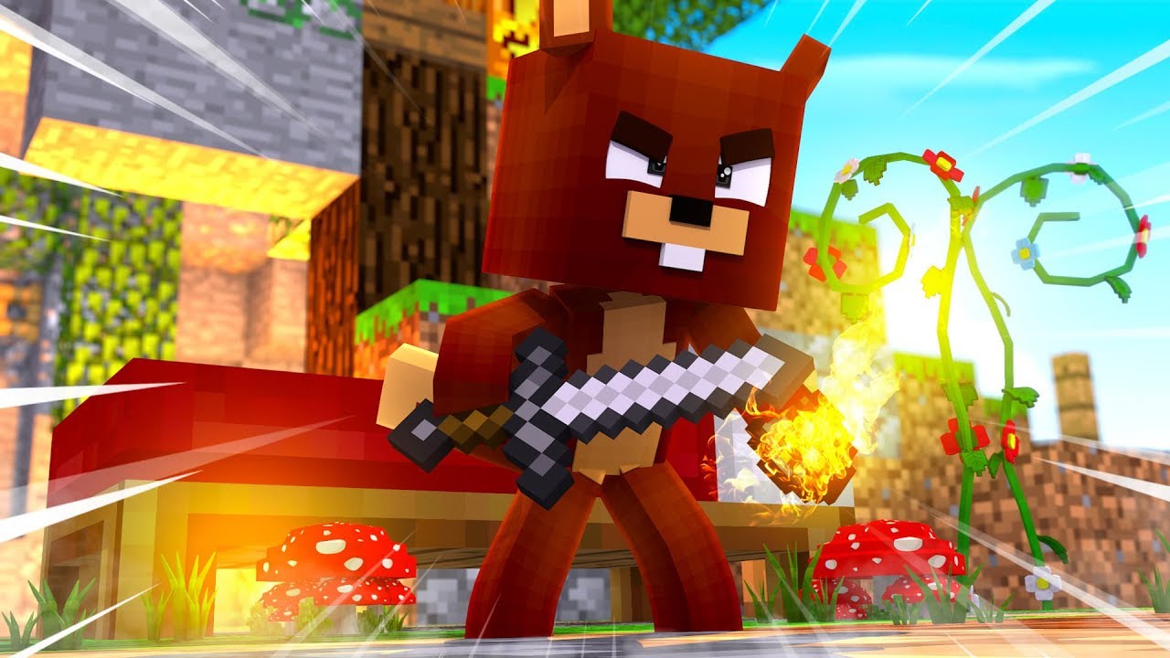 Bed Wars With Magic Squirrel! Minecraft FNAF Roleplay